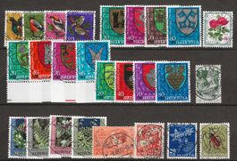 Lot Pro Juventute mit zentralen Vollstempel