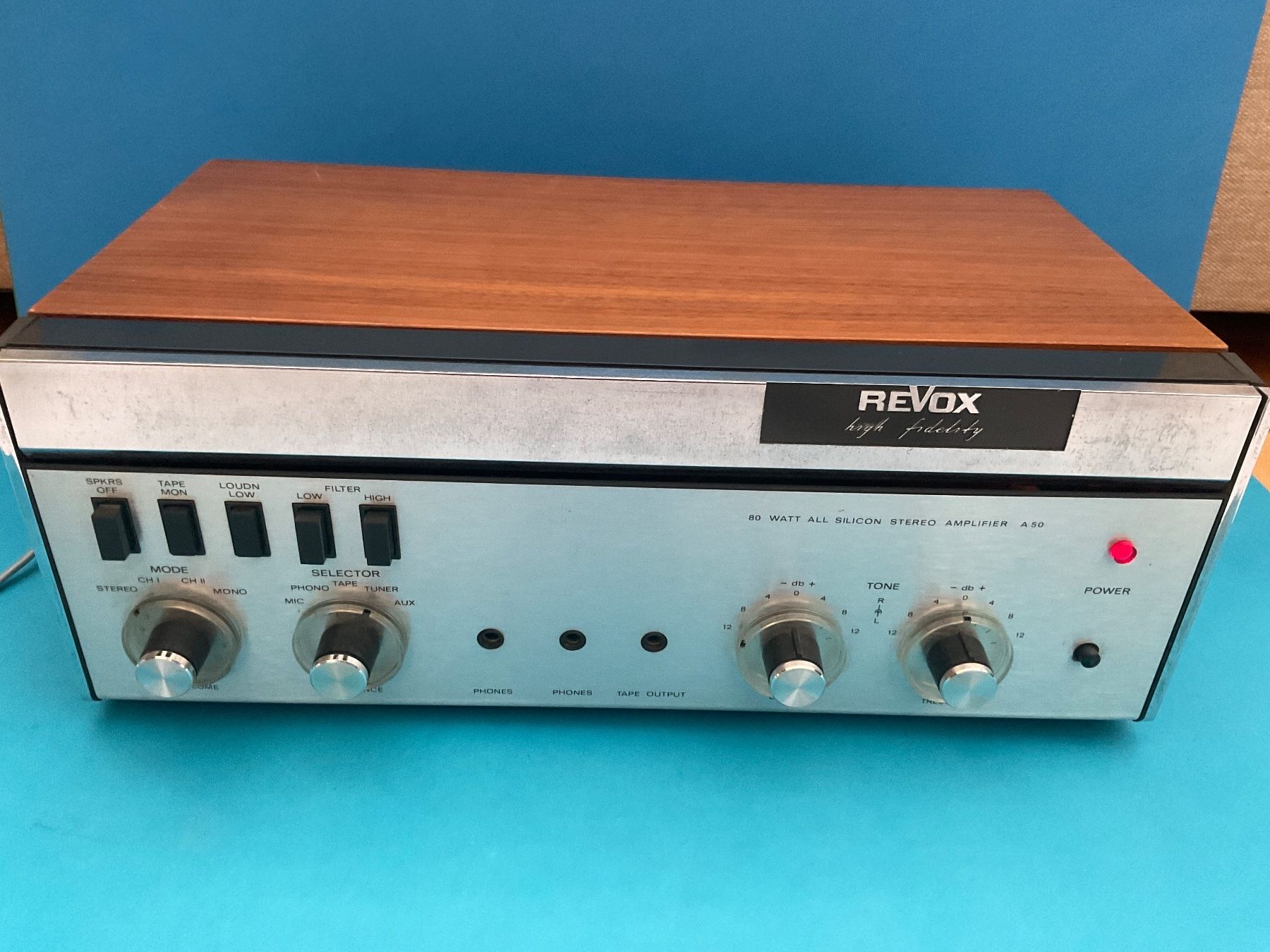 Revox Verstärker: ReVox A 50 Stereo Amplifier – Gebraucht aus Langenthal von RronJora 1