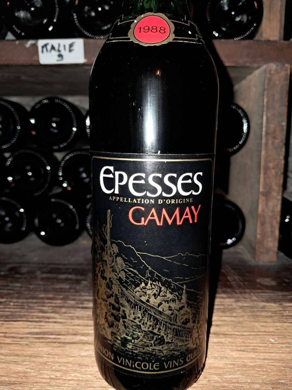 Vino: Epesses gamay union viticole de cully 1988 – Nuovo e nell'imballaggio originale da Le locle venduto da juliensaran 1