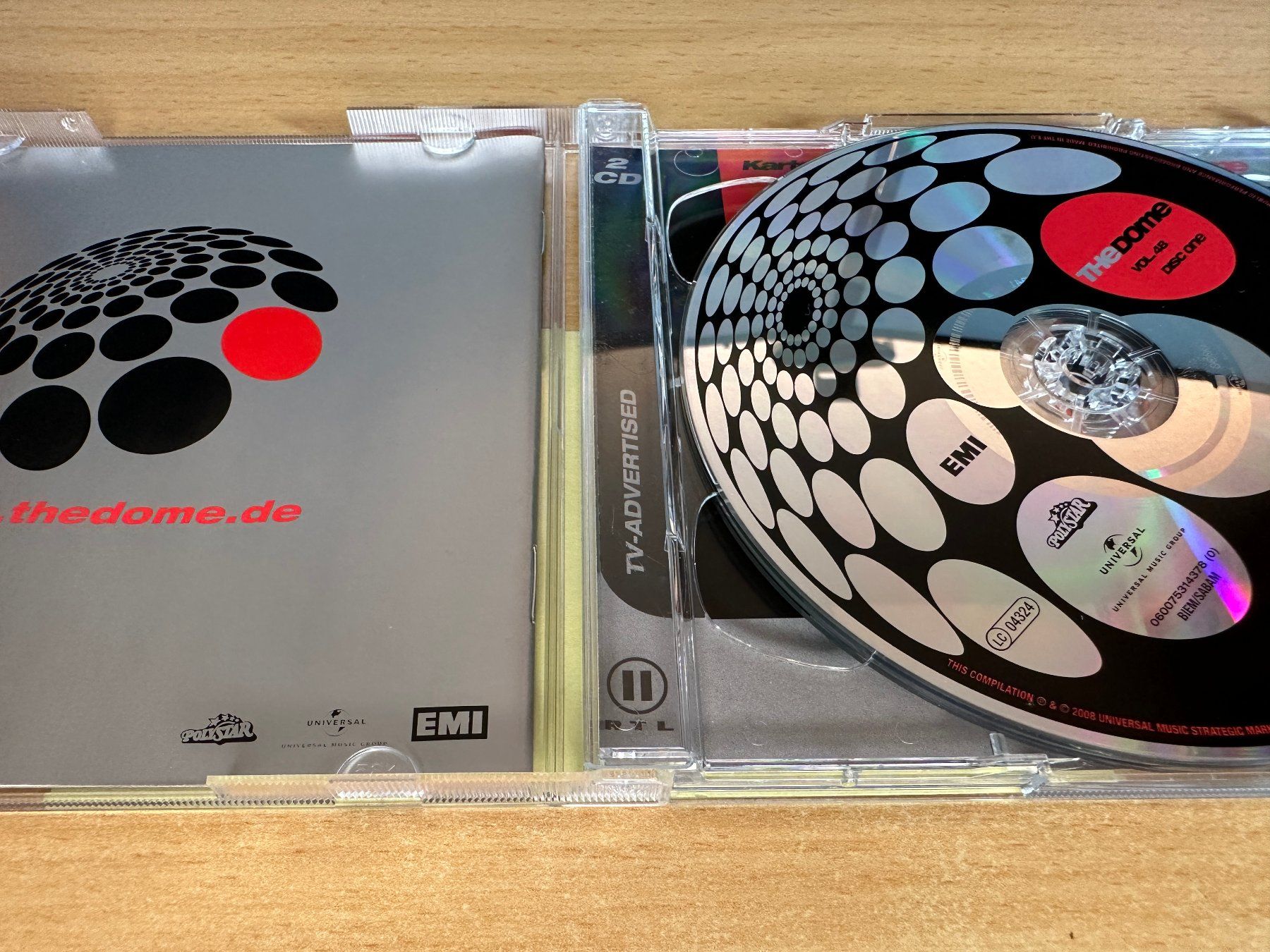 CD: Various – The Dome Vol. 48 - 2 CD – Usato da Rikon im Tösstal venduto da Alpenmutz 2