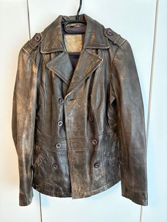Lederjacke