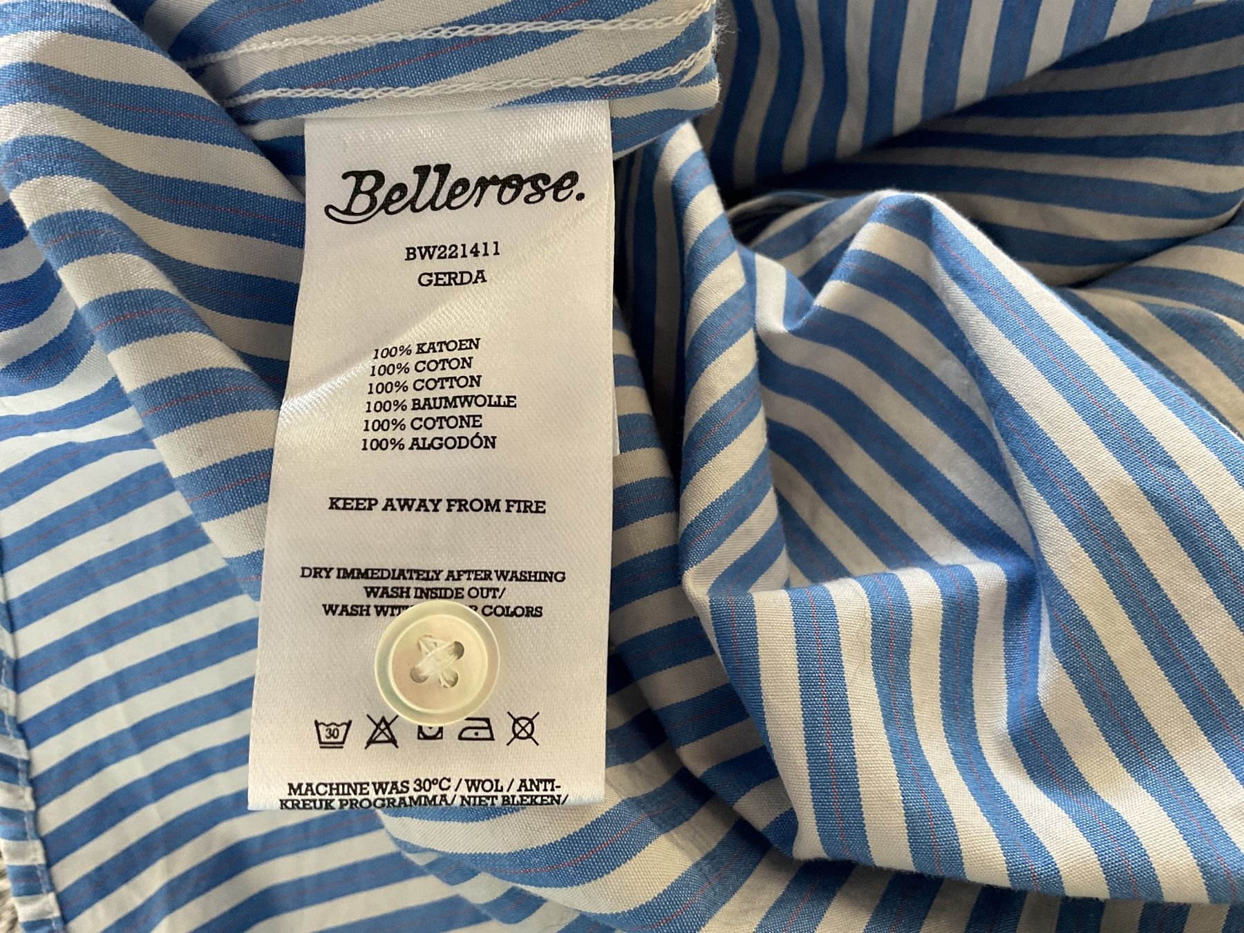 Bellerose Camicette: Bellerose Bluse Gr. 2 Top Zustand – Usato da Basel venduto da cme03 3