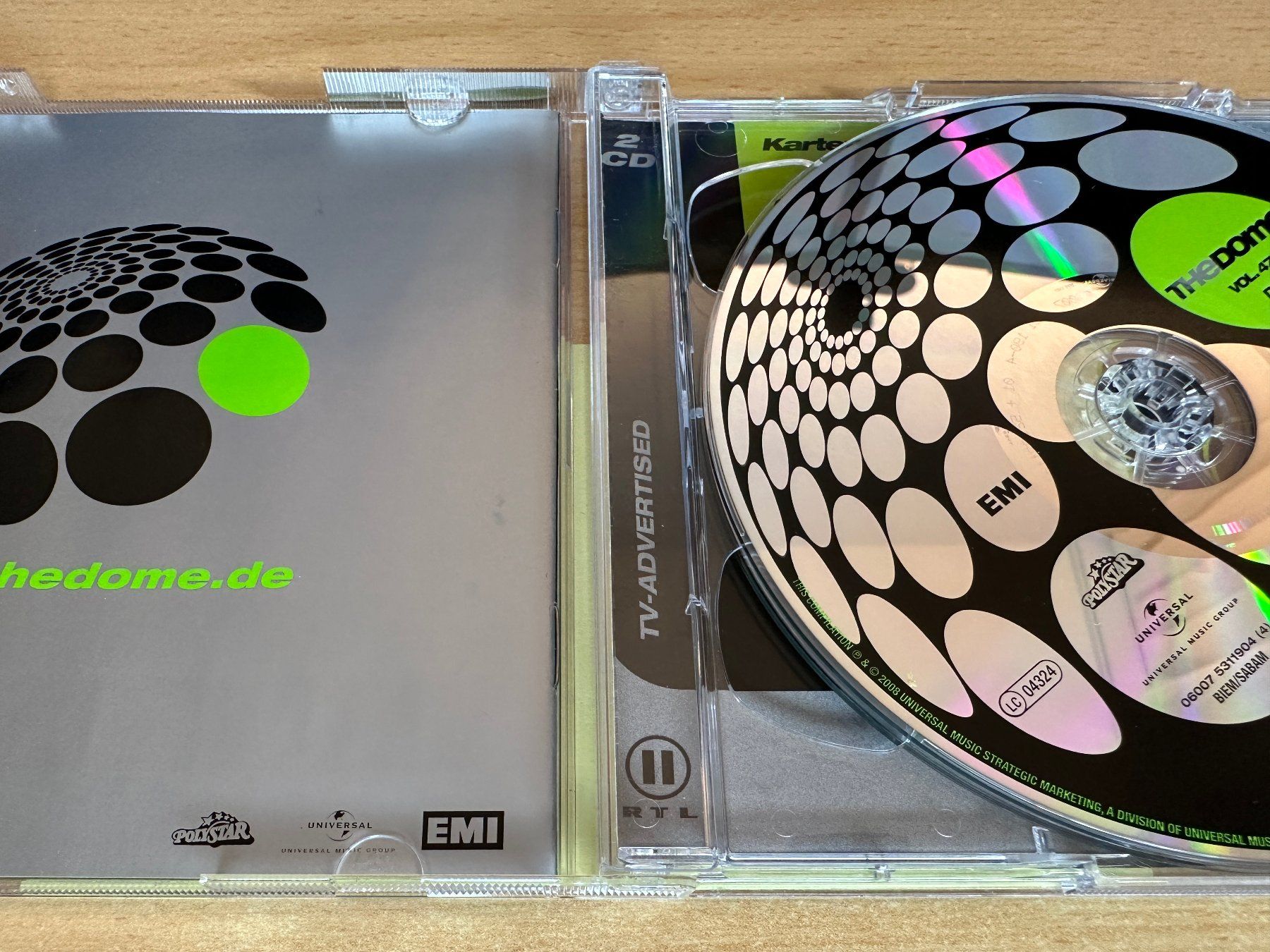 CD: Various – The Dome Vol. 47 - 2 CD – Usato da Rikon im Tösstal venduto da Alpenmutz 2