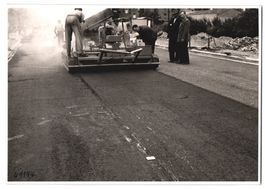Fotografie Tiefbau - Strassenbaustelle, 