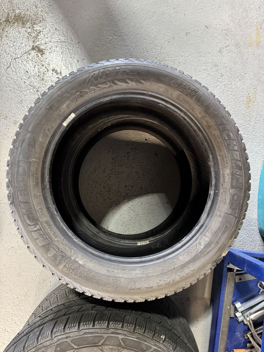 Pneumatici & Ruote complete: Michelin Alpin a4 215/55/17 – Usato da Bösingen venduto da ormiaszka 1