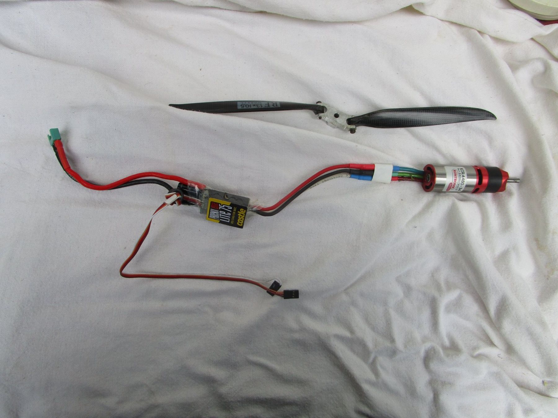 Antrieb Kontronik KIRA 480-34 Motor mit Getriebe Regler prop Kaufen