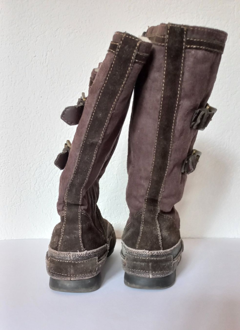 Scarpe da donna: Winterschuhe Leder/Wildleder Gr. 39 – Usato da Bévilard venduto da belkin 4