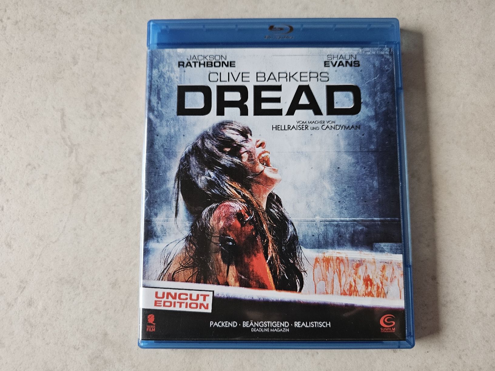 Tutti i DVDs: Dread  /  Uncut Bluray – Usato da Schneisingen venduto da backstore24