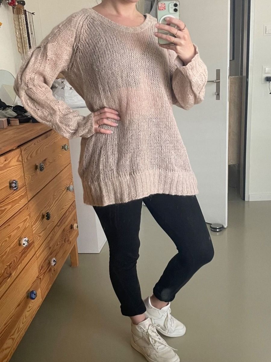 Maje Maglioni & Felpe: Grobstrickpullover MAJE  Gr. M /Pull long grosse maille MAJE – Usato da Zürich venduto da AnnaSa 1
