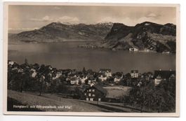 HERGISWIL mit Bürgenstock und Rigi