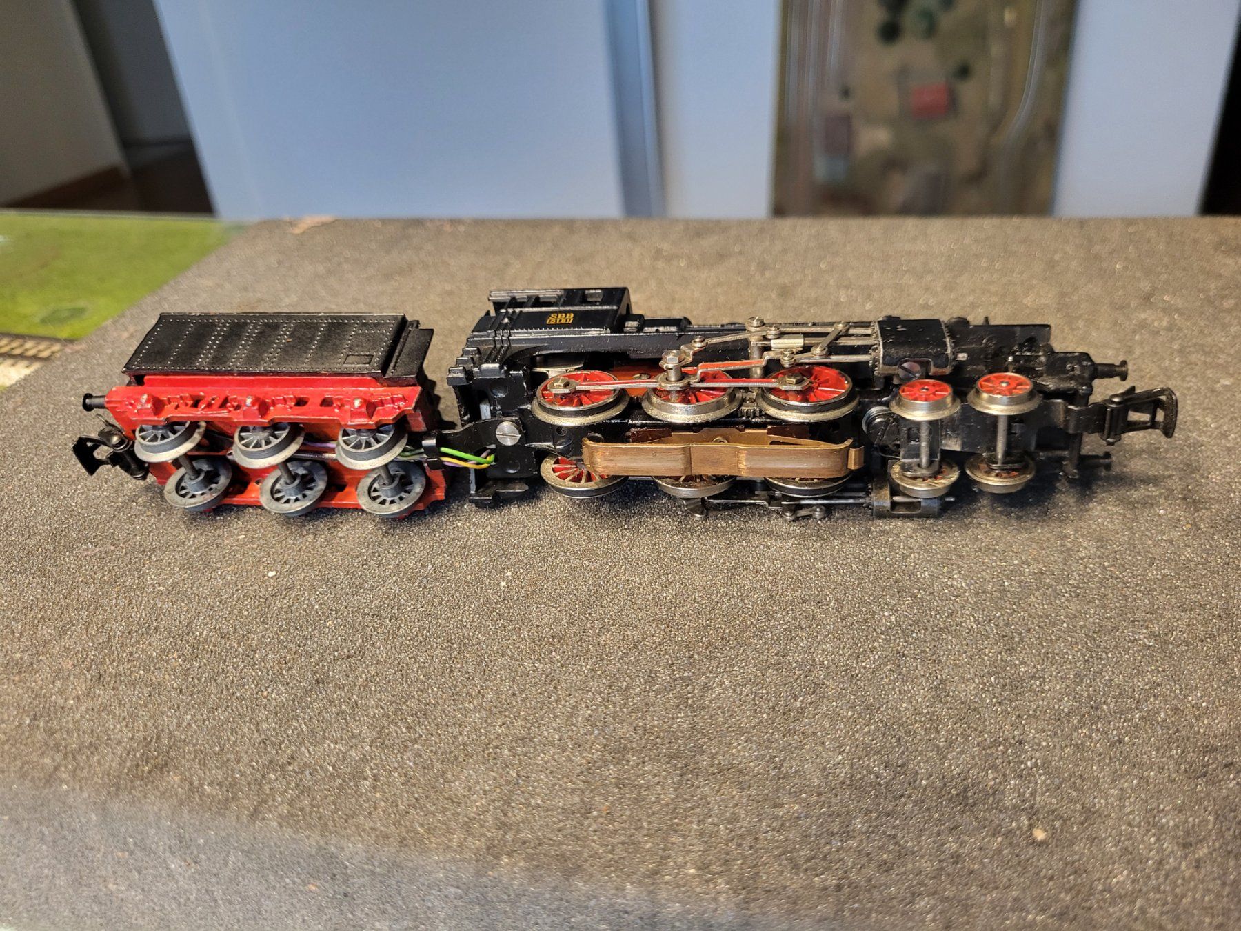 Buco Modellini di ferrovie: Bugo Dampflok SBB5151 Analog AC – Usato da Pfäffikon SZ venduto da abschleppfahrzeug 4