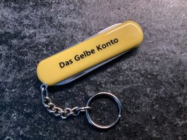 Wenger Sackmesser "DAS GELBE KONTO“ der Schweizer Post NEU!!