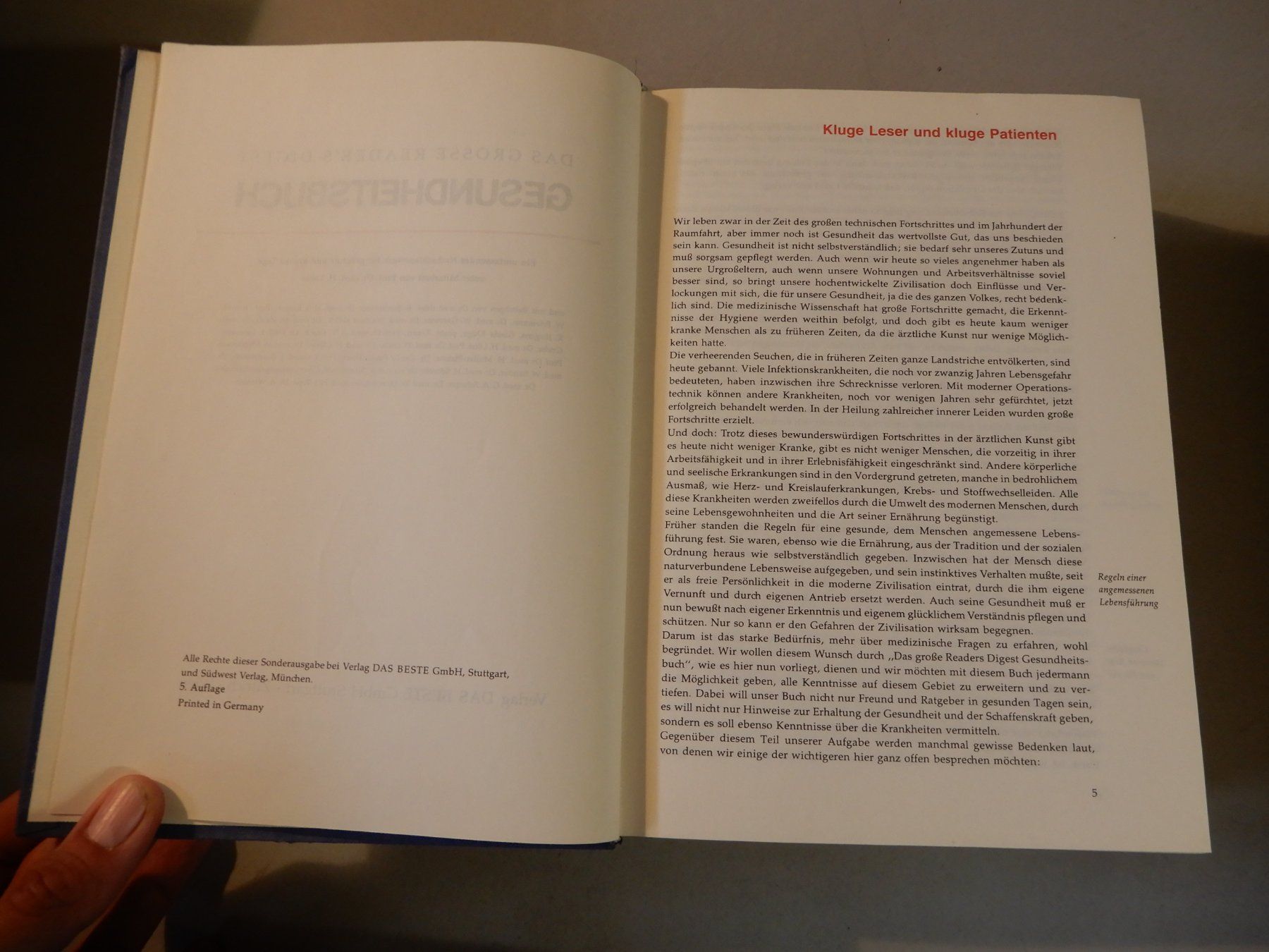 Libri: Das Grosse Readers Digest Gesundheitsbuch vintage – Usato da Erstfeld venduto da Mario_boe0 4