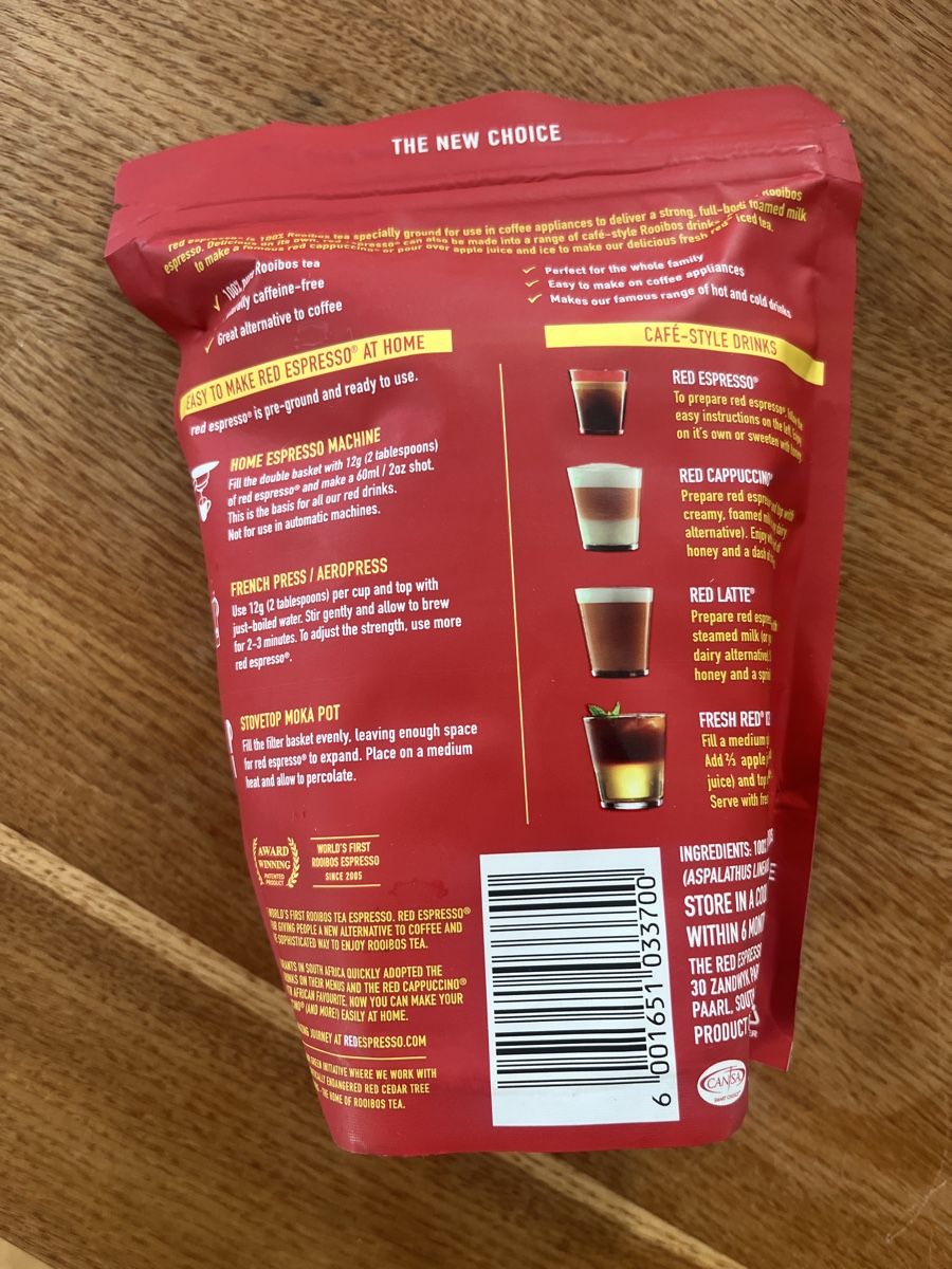 Lebensmittel & Spezialitäten: Red Espresso – Neu und originalverpackt aus Rhäzüns von duudii 1