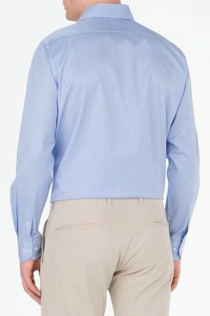 Hemd slimline Blau gestreift NAVYBOOT
