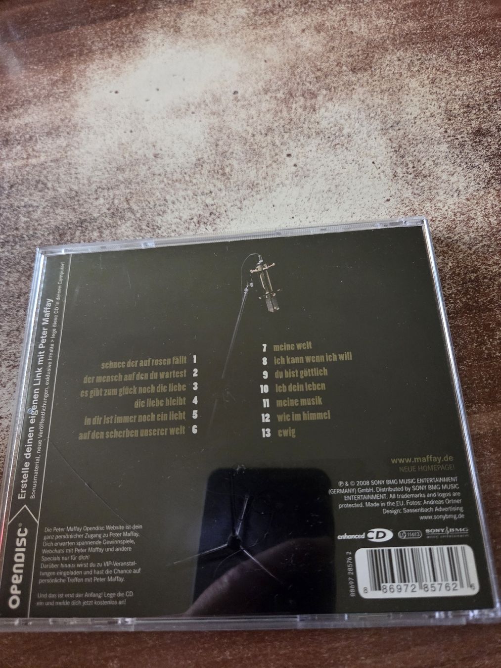 CD: Peter Maffay - Ewig – Usato da Wattenwil venduto da Mage66 1