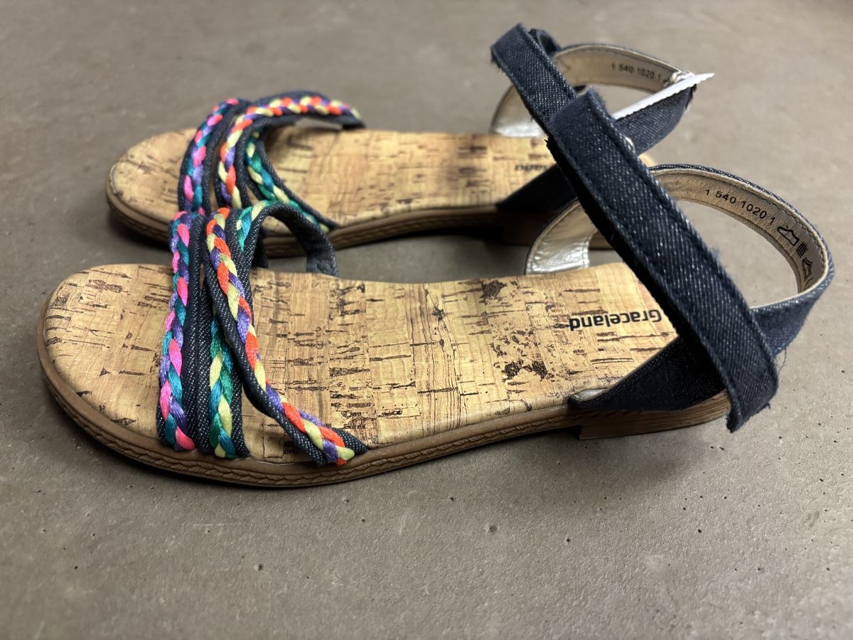 Graceland Scarpe per ragazze: Mädchen Sandalen Graceland blau, Grösse 32 – Usato da Büren an der Aare venduto da Nikito2001