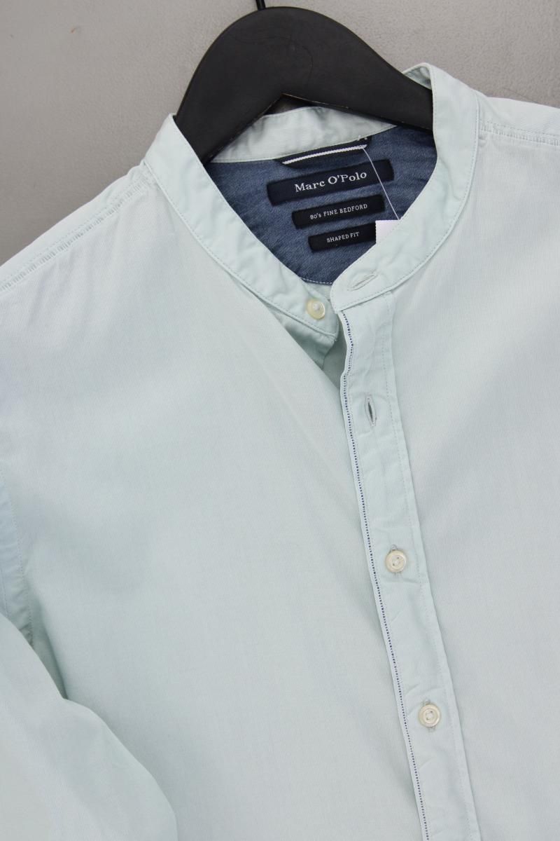 Hemden: Marc O'Polo Langarmhemd blau – Gebraucht aus Neustadt an der Waldnaab von SecondLifeFashion 1