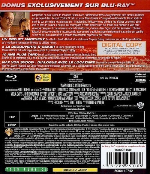Tutti i DVDs: EXTRÊMEMENT FORT & INCROYABLEMENT PRÈS – Nuovo (secondo la descrizione) da Bursins venduto da Adabel 1