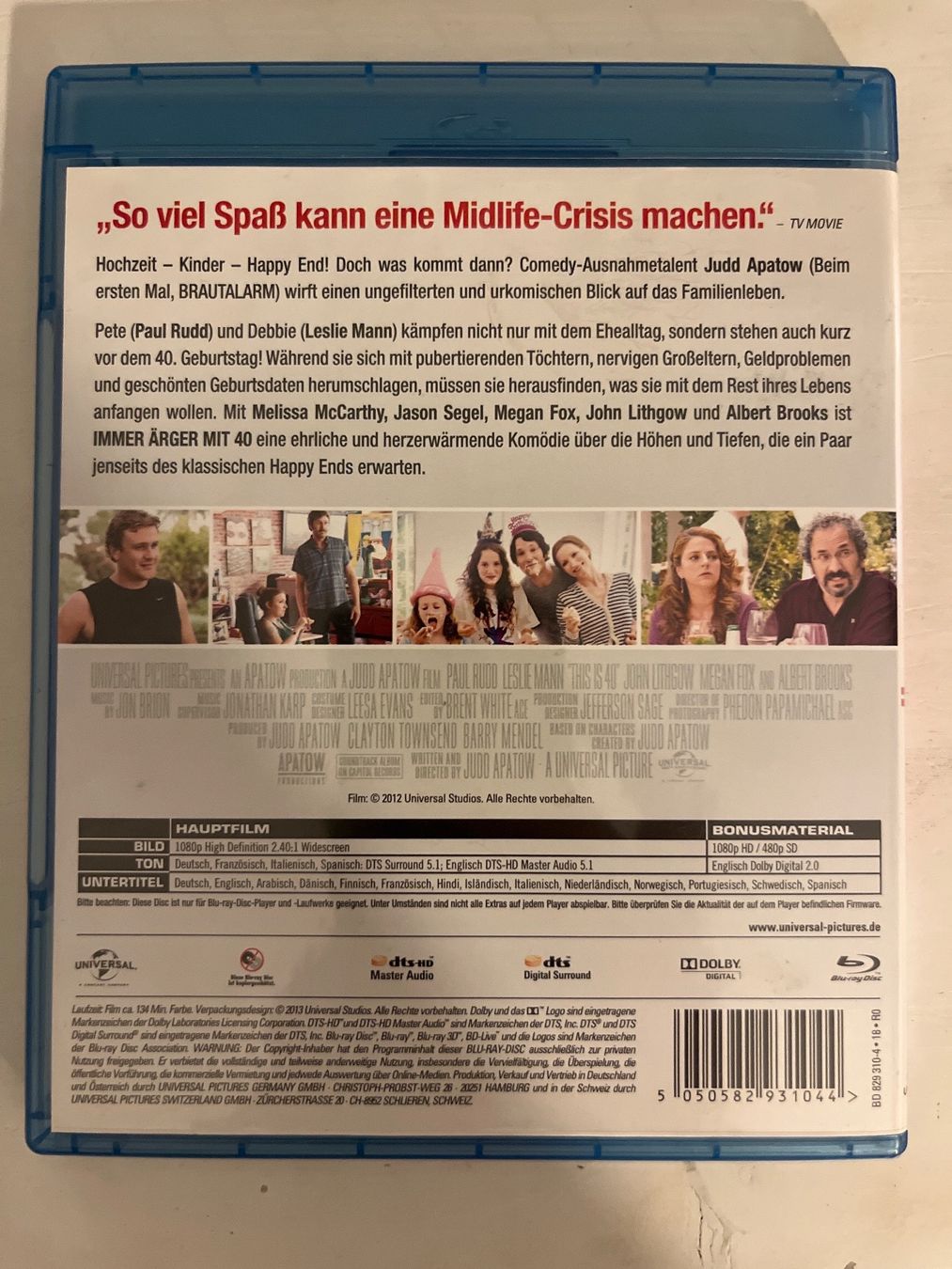 Tutti i DVDs: Immer Ärger mit 40 (2013) Blu-ray – Nuovo (secondo la descrizione) da Sierre venduto da black.box 1