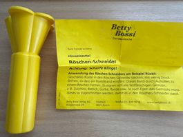 Betty Bossi Röschen Schneider - Gemüseschneider gelb