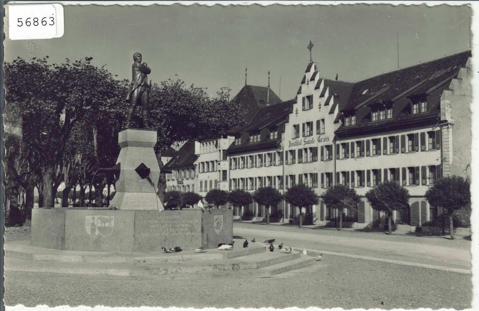 Cartoline postali: Bulle - Institut Sainte-Croix – Difettoso da Ettingen venduto da Kartenplanet