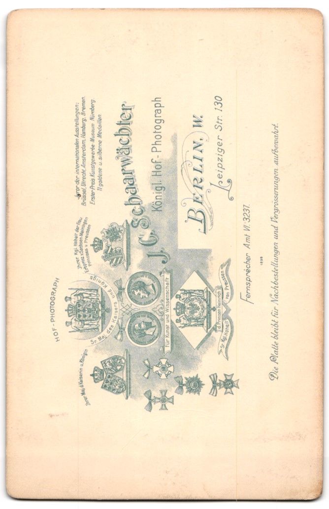 Fotografie &  Plakate: Fotografie J. C. Schaarwächter, Berlin, – Gebraucht aus Berlin von bartko-reher 1