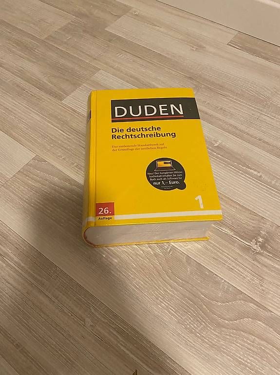 Libri: Duden die deutsche Rechtschreibung – Usato da Luzern venduto da tha_dh9x