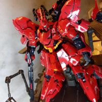 Gundam RG 1/144 Sazabi MSN-04 Diorama - Custom Build
