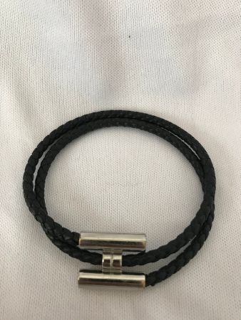 Hermès Armband schwarz