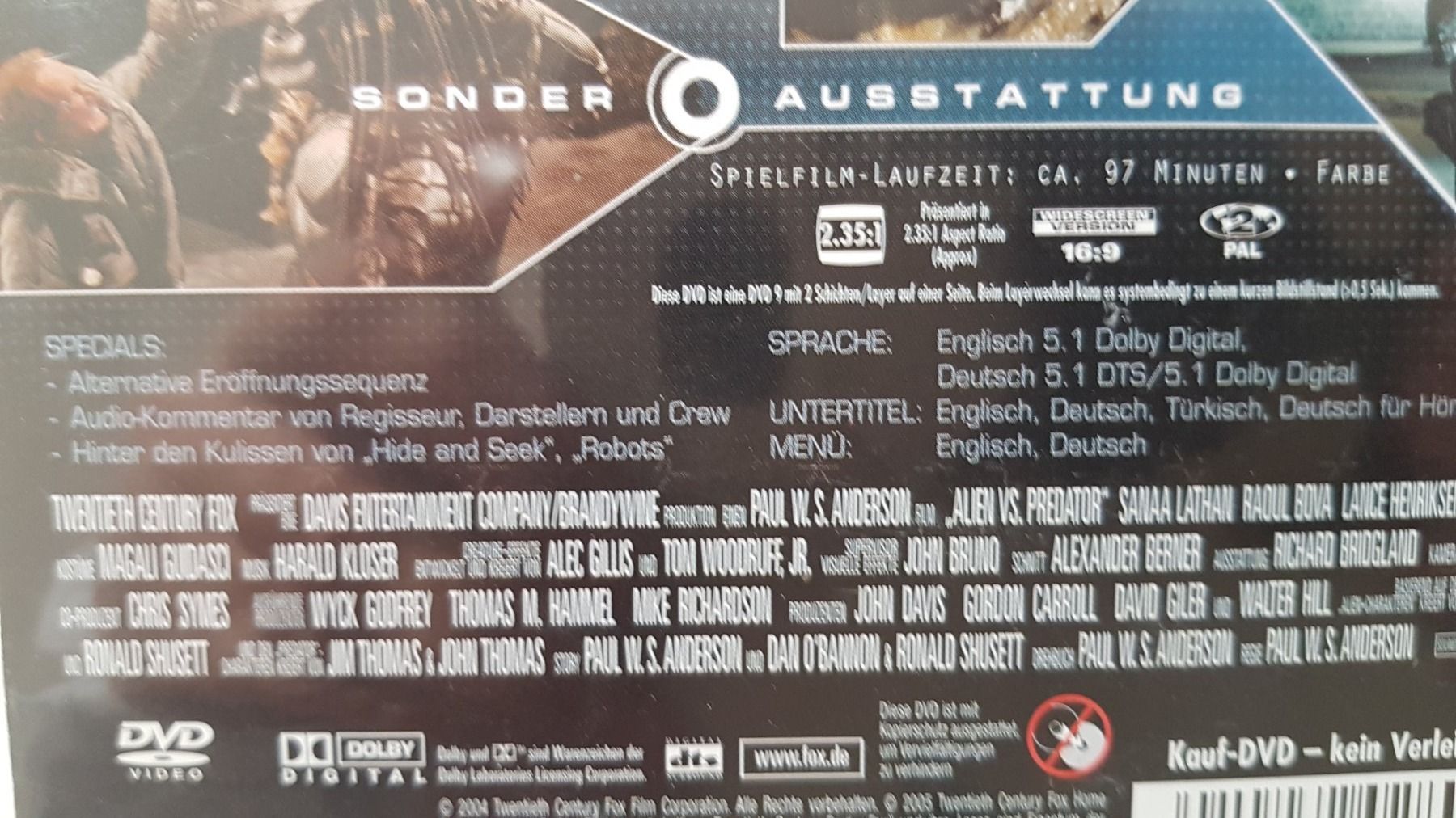 Alle DVDs: DVD Alien vs. Predator – Gebraucht aus Oetwil am See von fineli2 1