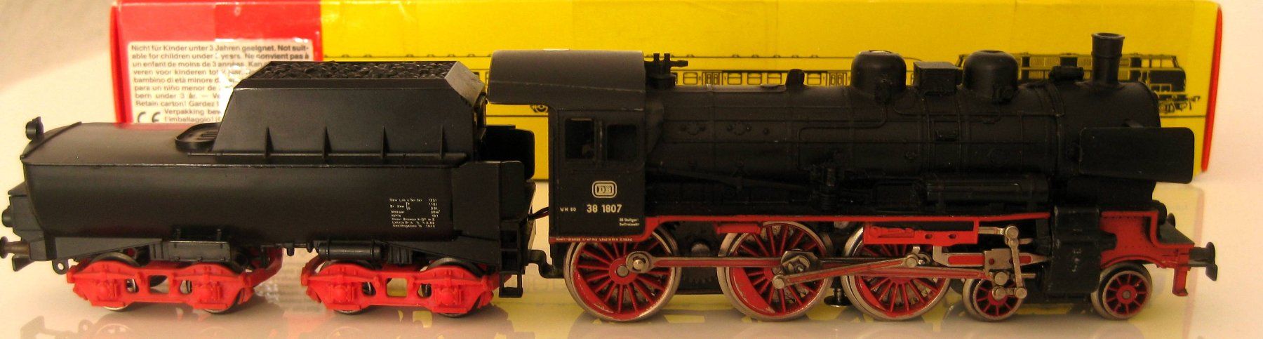 Märklin Modelleisenbahnen: Märklin-H0, DB, BR 38 1807, DC-Digital 38 – Gebraucht aus Yverdon les Bains von f751m 1