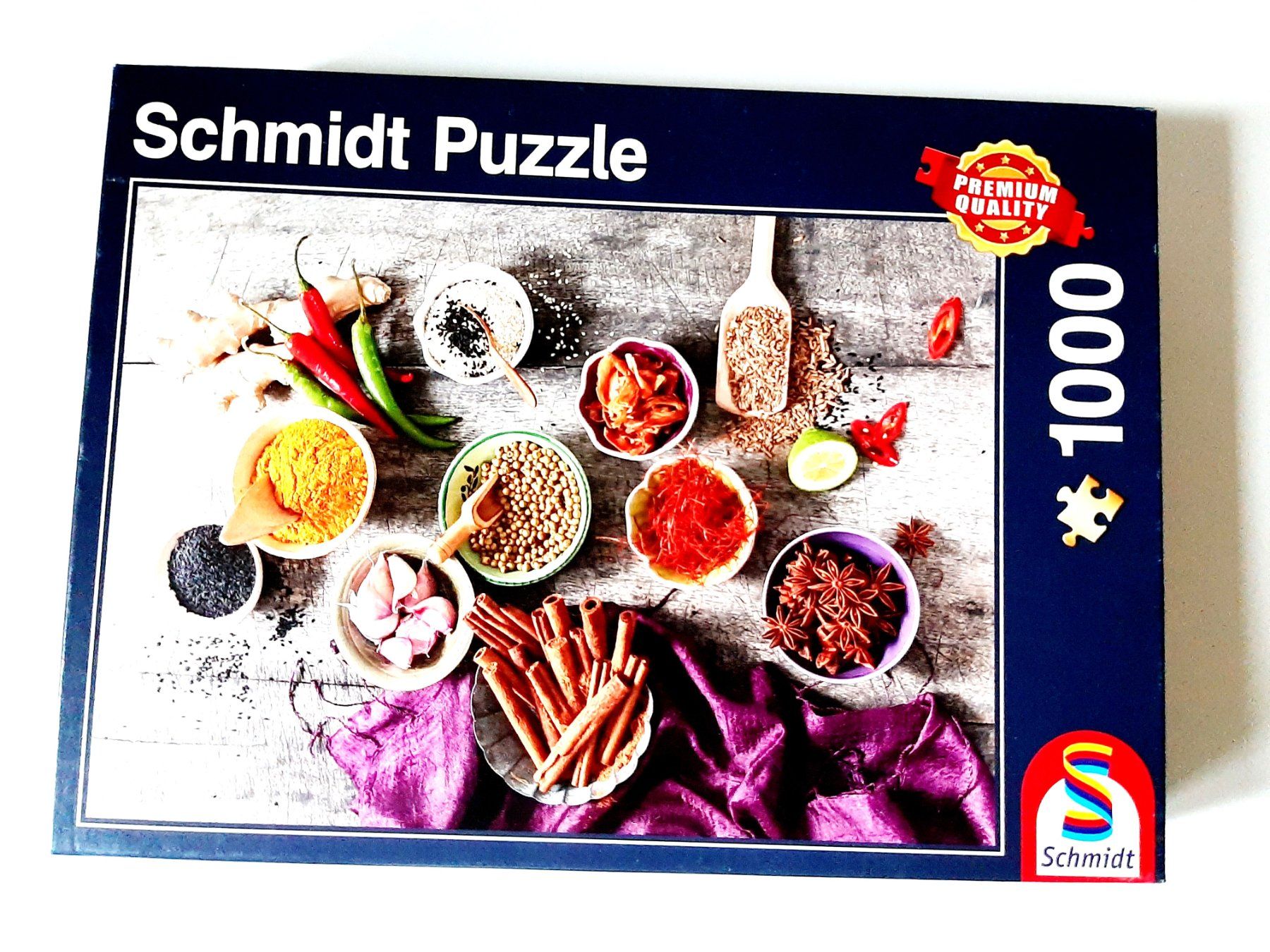 Puzzles: Puzzle 1000er Gewürze Schmidt – Gebraucht aus Flaach von maj_w_