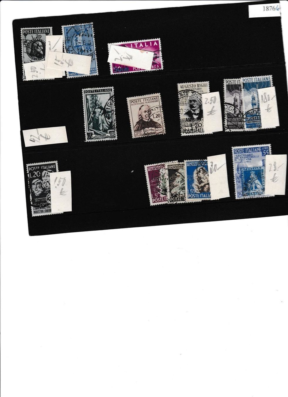 Alle Briefmarken: Repubblica Los 13 gest. – Neu und originalverpackt aus Lausanne von Whorvath