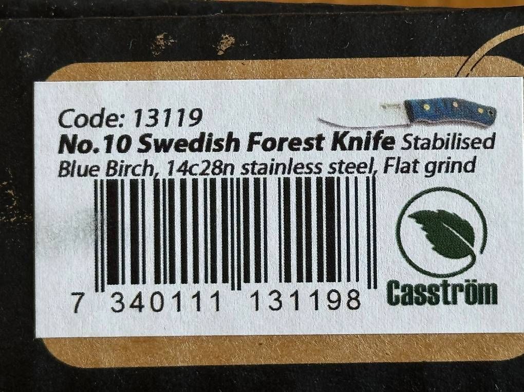 Accessori: Casström No.10 Swedish Forest Knife – Usato da Hasle LU venduto da Logo2000 3