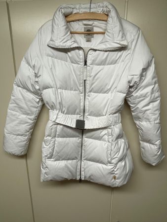 Wintermantel Timberland, Daunen weiss