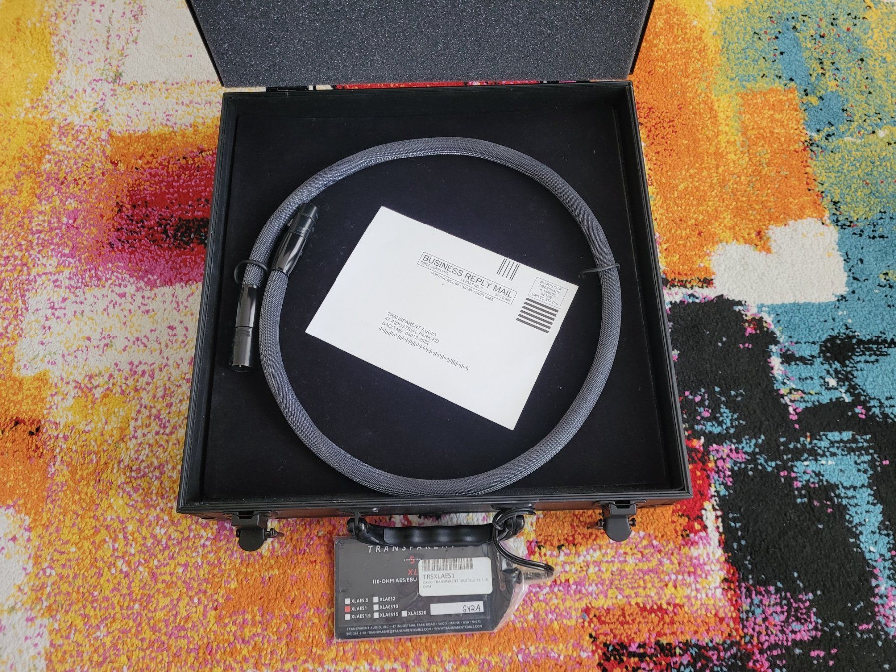 Kabel: Transparent Reference XL AES/EBU G5 1m – Gebraucht aus Möhlin von exeguttor 7