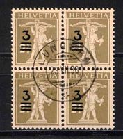 1930, Tellknabe im Viererblock Nr.180 mit Zentrum-ʘ