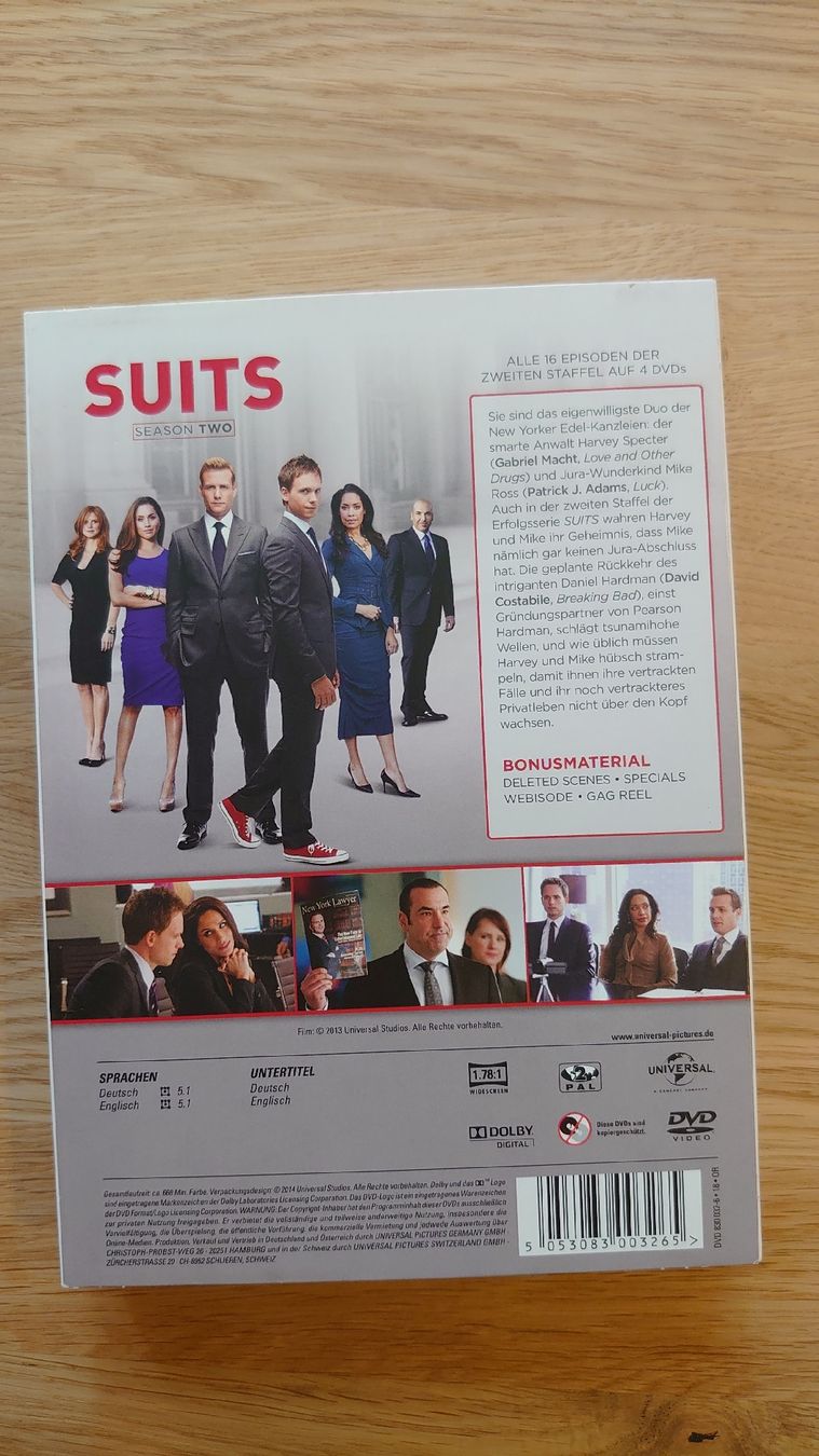 Alle DVDs: Suites Staffel 2 – Gebraucht aus Pfäffikon SZ von Wild0 1