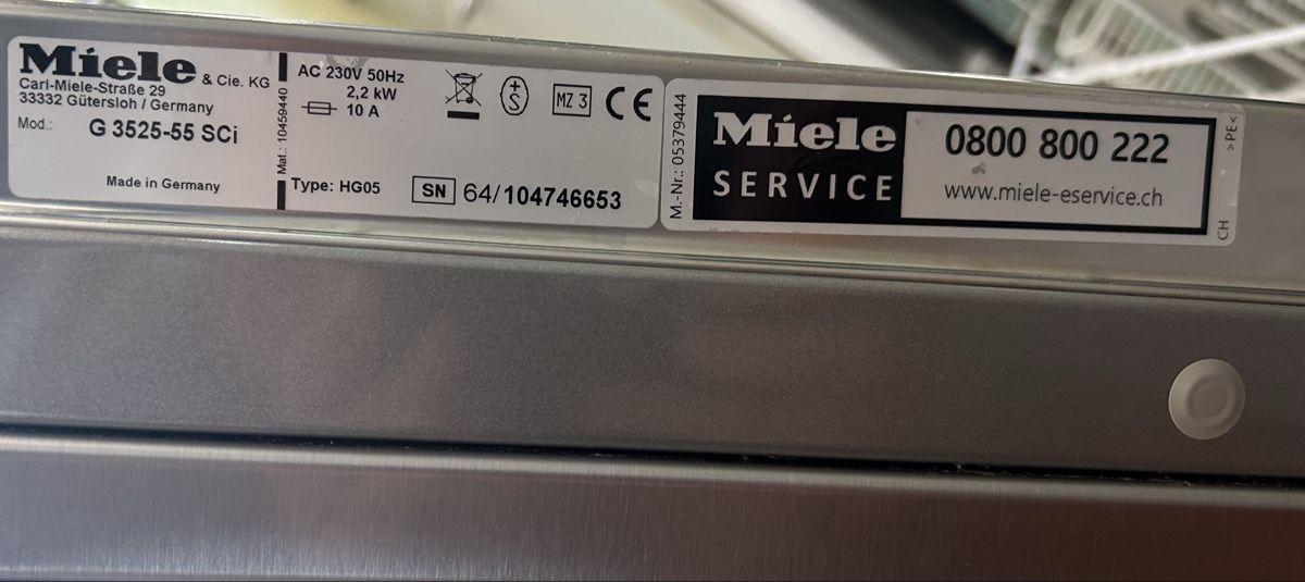 Lavastoviglie: Geschirrspüler Miele – Usato da Schwarzenbach SG venduto da romnaf 3