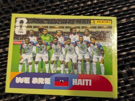 Sticker WM 2026 Mannschaft Haiti