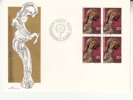 LBK 469 im 4er-Block FDC