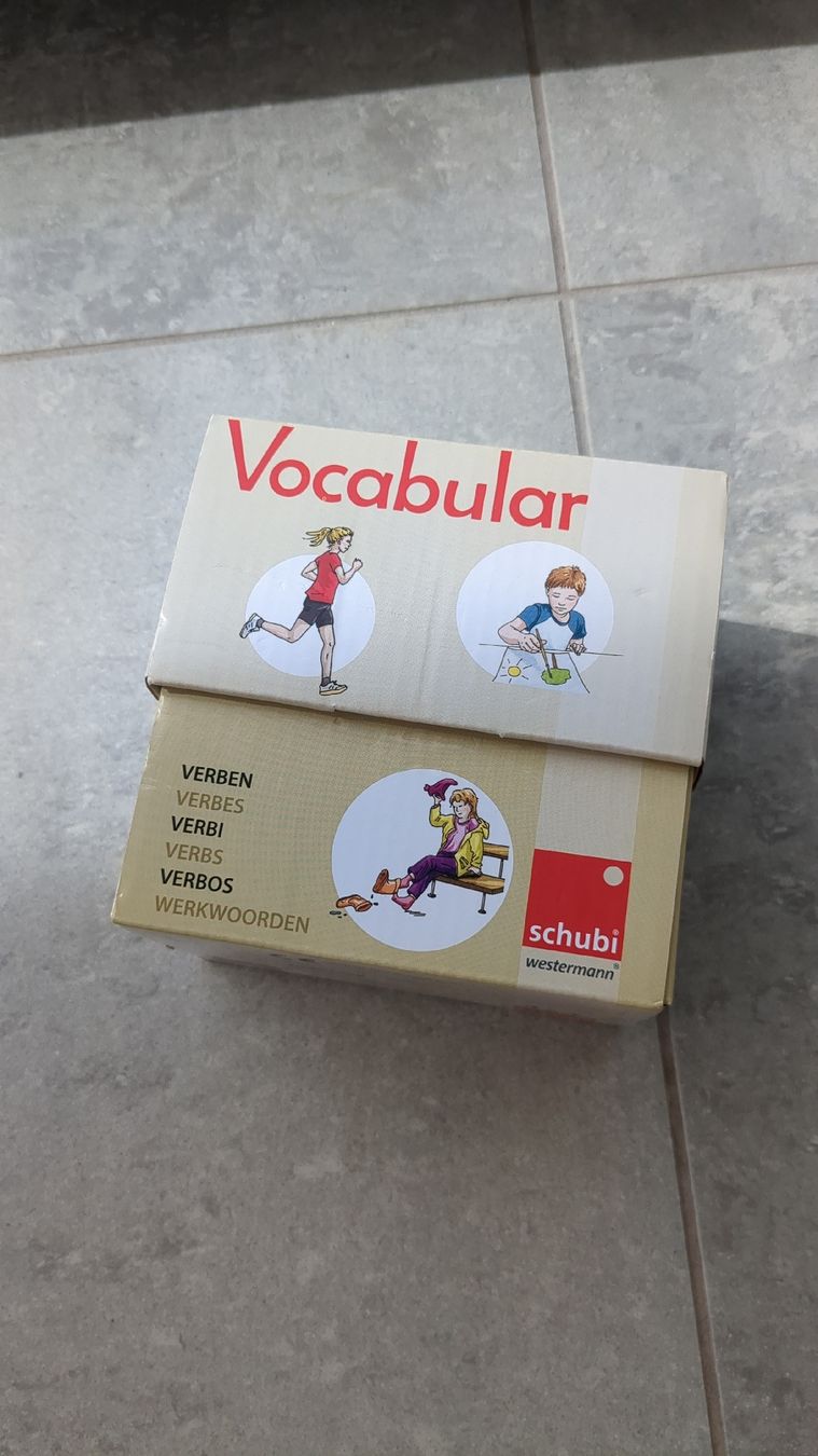 Altro materiale scolastico: Schubi Vocabular: Verben – Usato da Zürich venduto da versolalto 1