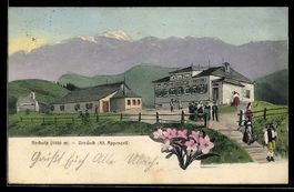 Urnäsch /Appenzell, Hochalp, Gasthaus u