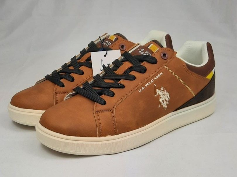 US Polo Scarpe da uomo: U.S. POLO ASSN. Sneaker Rokko braun Gr. 40 – Nuovo e nell'imballaggio originale da Seuzach venduto da VT-Collections1 3