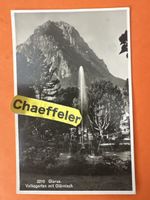 Ansichtskarte Volksgarten Glarus mit Glärnisch guter Zustand