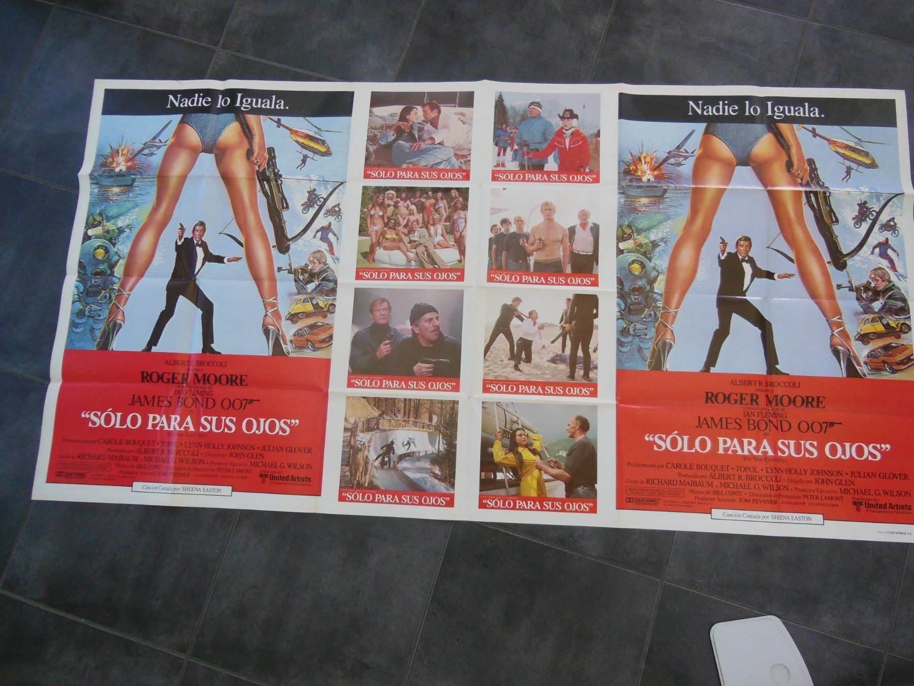 Foto & Immagini: James Bond, Doppelposter, For your Eyes only, Spanisch – Usato da Salmsach venduto da aacs65