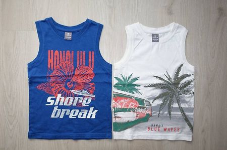 Ärmellose Shirt's / Tanktop Gr.104 Naturaline