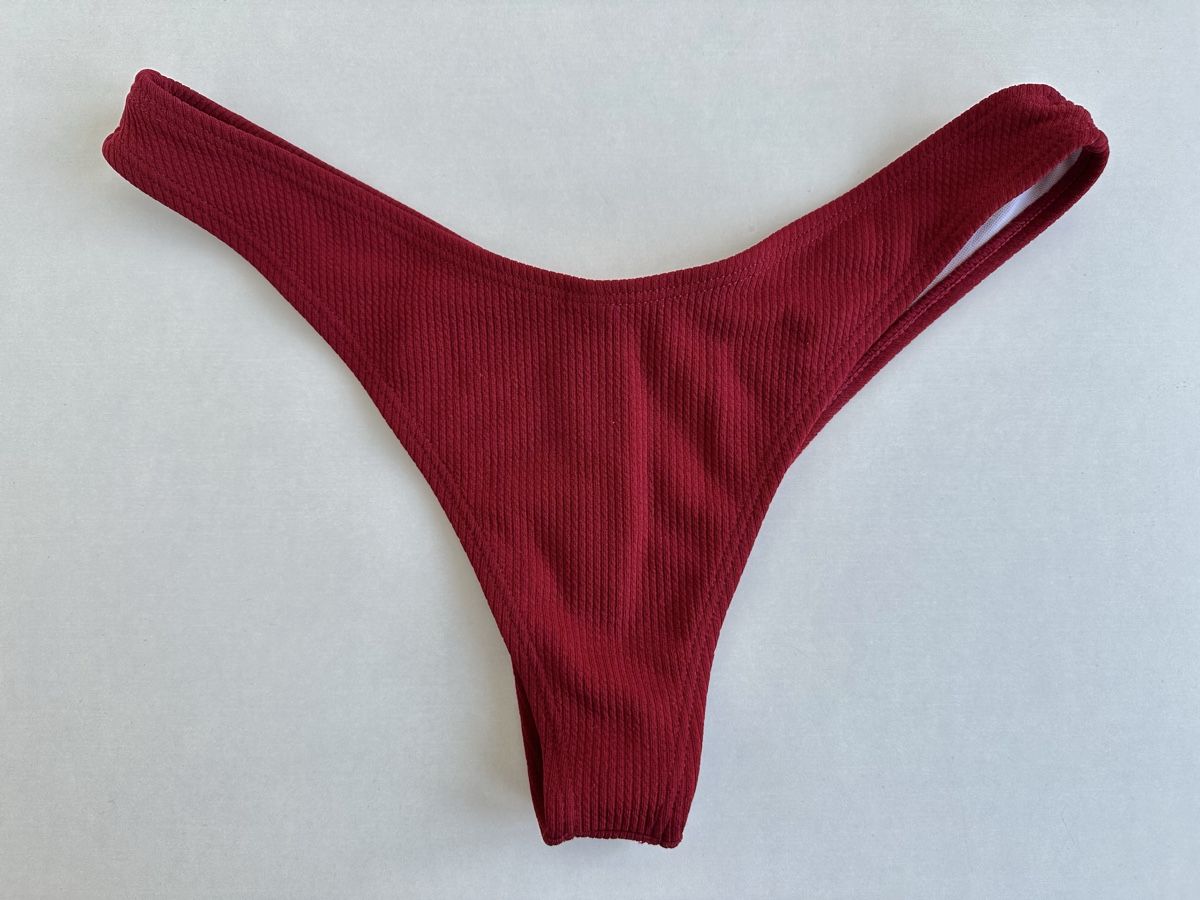 Zaful Costumi da bagno & Bikini: Neues Bikini-Set von ZAFUL / dunkelrot / Gr. S – Nuovo e nell'imballaggio originale da Bern venduto da Fraeuleinhonig 6