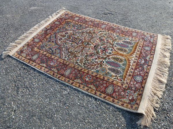 Tappeti: Indien ++ Echter Seiden-Teppich Kashmir – Usato da Walkringen venduto da Casablanca777 1